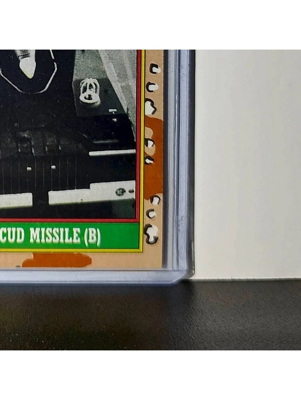 SCUD Missile (B) 1991 Topps Desert Storm #51 Card